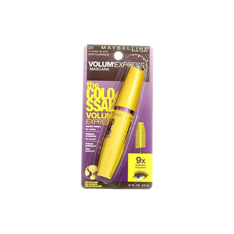 Maybelline The Colossal Volum' Express Mascara Classic Black – Volumen