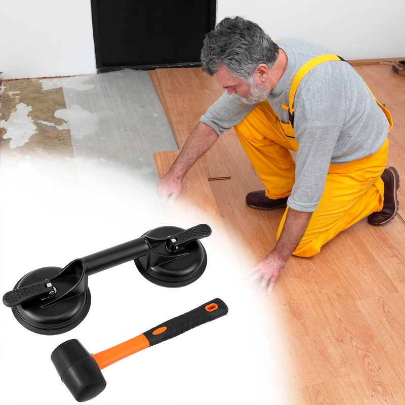 QWORK Floor Gap Fixer Tool for Laminate Floor Gap Repair