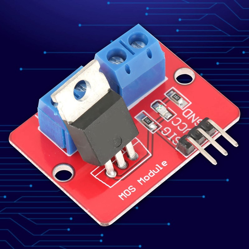 Risegun 5pcs MOSFET Module 3.3V/5V MOSFET Driver Module PWM Output