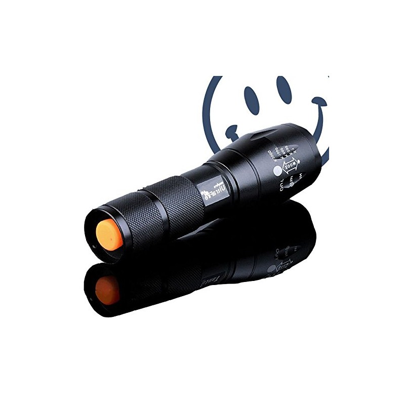 Led Flashlight Cree Xm L Tactical T6 Zoomable Torch Lamp