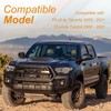 SYudwen Tailgate Stop Cushions, Rubber Stoppers, Compatible with 2005-2021 Tacoma,