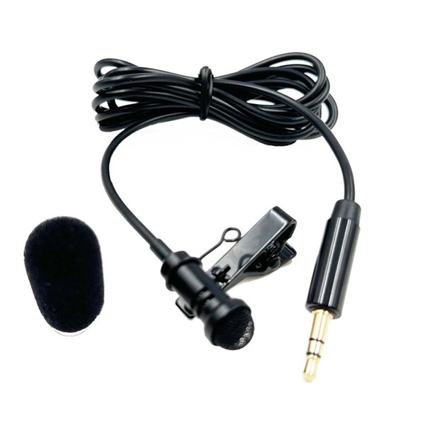MICMXMO Lavalier Lapel Replacement Microphone 3.5 mm for Rode Wireless GO 2 / II & DJI Mic Transmitter Omnidirectional Condenser Replacement Lapel Mic Perfect for YouTube, Interview, Podcast,