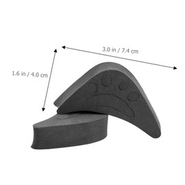 KOMBIUDA 6pair Height Increase Insoles for Women Toe Filler Pads for Big Shoes Inserts for Boots and Casual Shoes