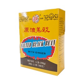 YuanYou Preserved Black Beans with Ginger (Box) 500g