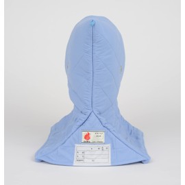 Japan Fire Retardant Association Certified, Disaster Prevention Hood, K Type Blue, Elementary School and Up, Approx. 18.1 x 10.2 inches (46 x 26 cm)
