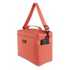 PackIt Freezable Newport Cooler, Papaya, Collapsible, Reusable, Built with EcoFreeze