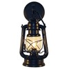 Black Rustic Wall Sconce Lantern, Farmhouse Wall Light Fixture for