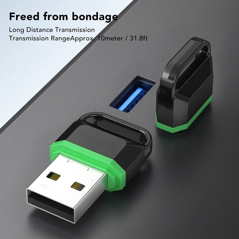 USB Bluetooth Adapter for PC Lossless Transmission Wireless Bluetooth 5.3