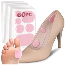 HALUTO Foot Cushion - Corn Plaster Set - Anti - Blisters Plaster Foam - Pressure Points Plasters Feet - Pressure Protection Plasters - Protection for Corns - Pressure Protection Rings