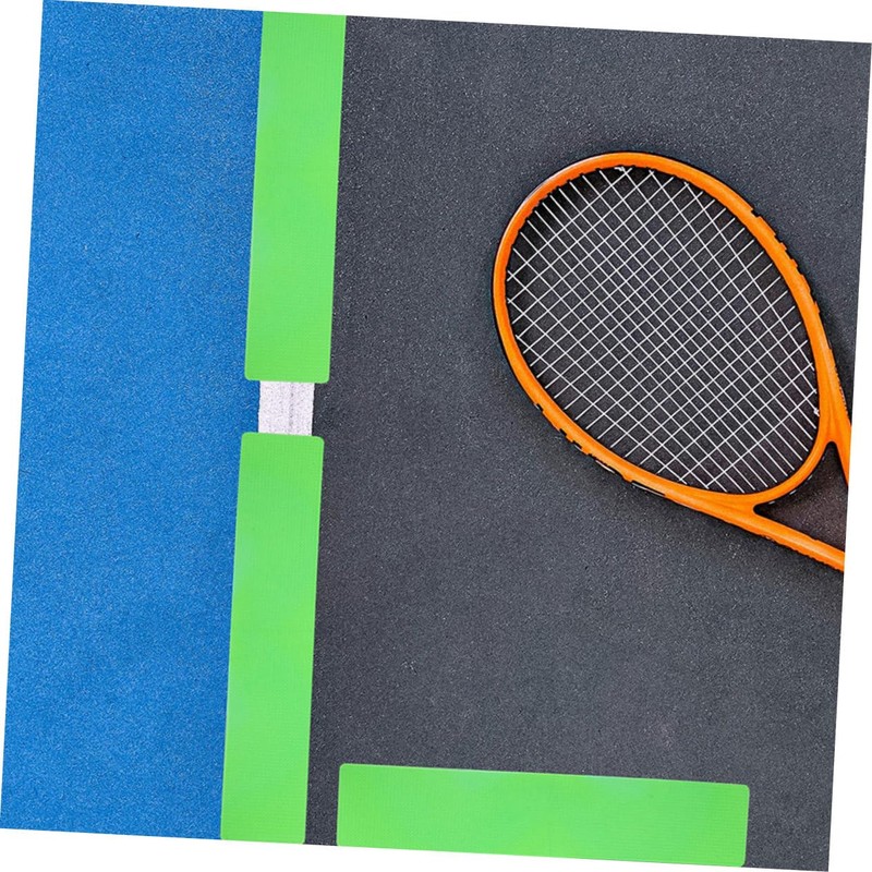 WOONEKY 6pcs Flat Rectangular Court Line Boundary Marker Set with
