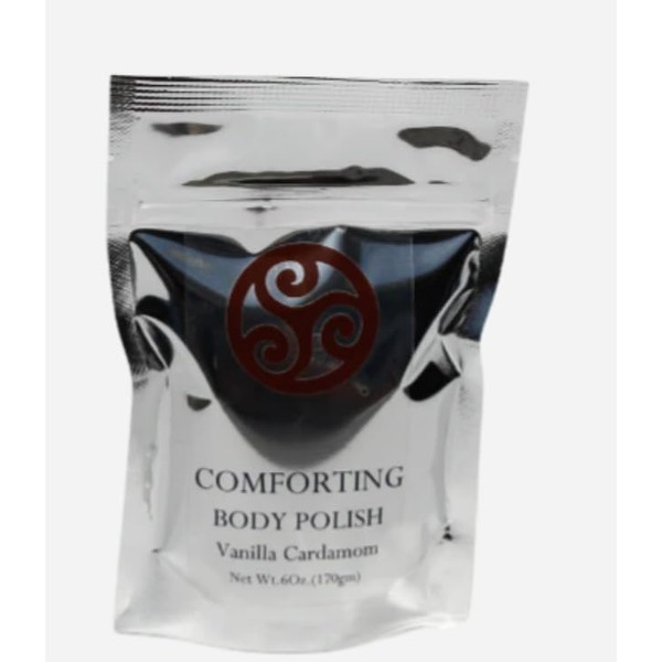 Body Polish - Vanilla Cardamom Natural Salt Scrub - 6