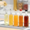 PELLAH GOODS 50 ml Mini Small Glass Bottles With Aluminum