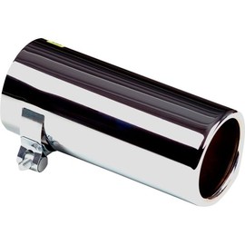 Exhaust finisher stainless steel Round 76mm L170mm 50-60mm