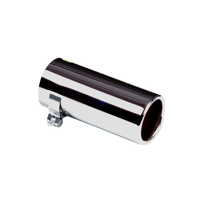 Exhaust finisher stainless steel Round 76mm L170mm 50-60mm