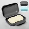 2 Pieces Soap Dish With Lock, Creative Soap Dish, Portable