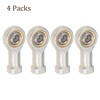 Kozelo 4 Pieces Rod End Spherical Plain Bearings - [6mm
