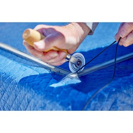 Saint-Gobain Adfors Fiberglass Window Screen with Easy Care and Installation for Tools, Windows, and Home Improvement, Charcoal