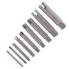 9 Pcs Tap Extractor Set 3/4 Flute Broken Head Screw