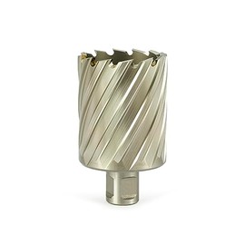 Unibor Annular Cutter M2 Mag Drill Bit - Ideal for Mild Steel, Brass, Aluminium and Plastic | Size 11/16" X 1", M2 HSS, 3/4 Shank, Pin Included