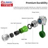 CNLINKO DH-24 Fiber Optic Connector, LC Single Mode Dual Core,