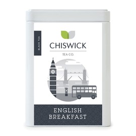 English Breakfast Premium Loose Leaf Black Tea - Chiswick Tea Co - 100g TIN