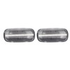 1 Pair Fender Side Marker Lamp Turn Signal Light 12V