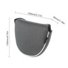 Andux Mesh Mallet Putter Cover Golf Putter Head Covers Gray,