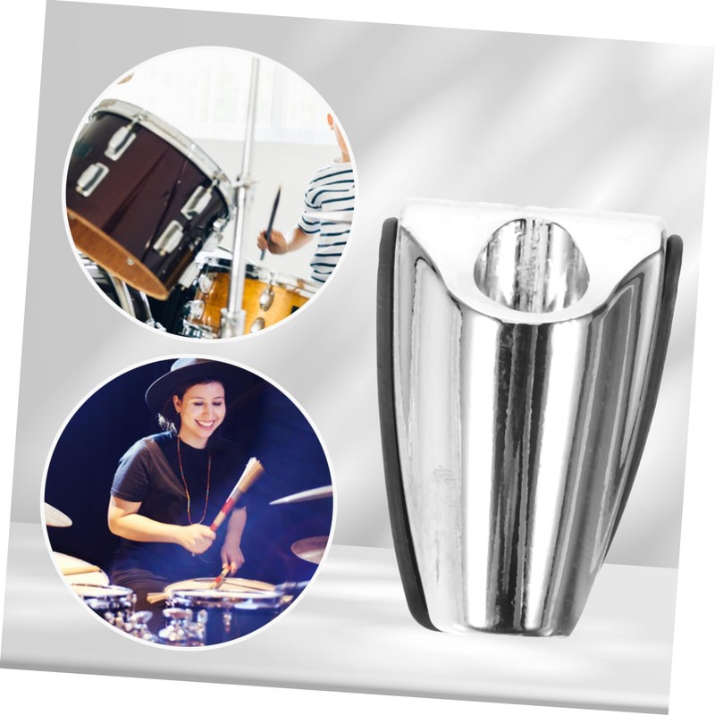 Kisangel Bass Drum Claw Hook with Pad Durable Snare Drum