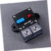 ABOOFAN Breaker for Auto Resettable Fuse with Manual Reset Button