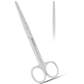 Tuff Cut Stealth Surgical Scissors - Medical Dressing Scissors, 14.5 cm (Blunt)