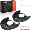 A-Premium Front Driver and Passenger Side Brake Dust Shield Compatible