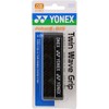 YONEX Tennis Grip Tape Twin Wave Grip AC139 007: Black