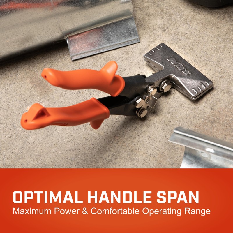 Crescent Wiss 3" Offset Handle Hand Seamer - WS4N