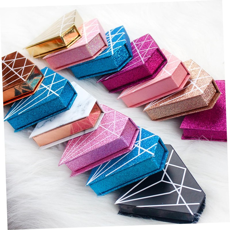 Ipetboom False Eyelashes Magnetic Storage Box 5pcs Lash Kit Eyelash