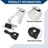 Hihaha 50820-TBA-A04 50890-TBA-A82 50850-TBC-A81 Engine Motor Trans Mount Set for