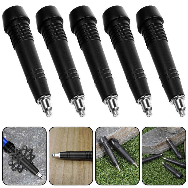 5Pcs Trekking Pole Tips Carbide Hiking Pole Carbide Tips Universal