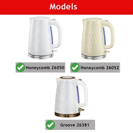 SPARES2GO Spout Filter for Russell Hobbs Honeycomb 26050 26052 Groove 26381 Kettle