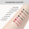 VEECCI Waterproof Gel Eyeliner Pencil for Precise Application - Vegan