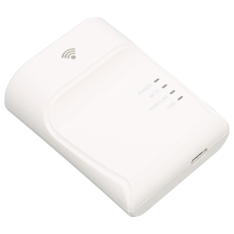 Wireless USB Print Server 10/100Mbps Adaptive 480Mbps Transmission Small Size