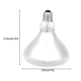 Eboxer Livestock Heat Lamp,1Pc UVA UVB Full Spectrum Sunlight Lamp Heating Light Bulb Reptile Snake Piglet etc.