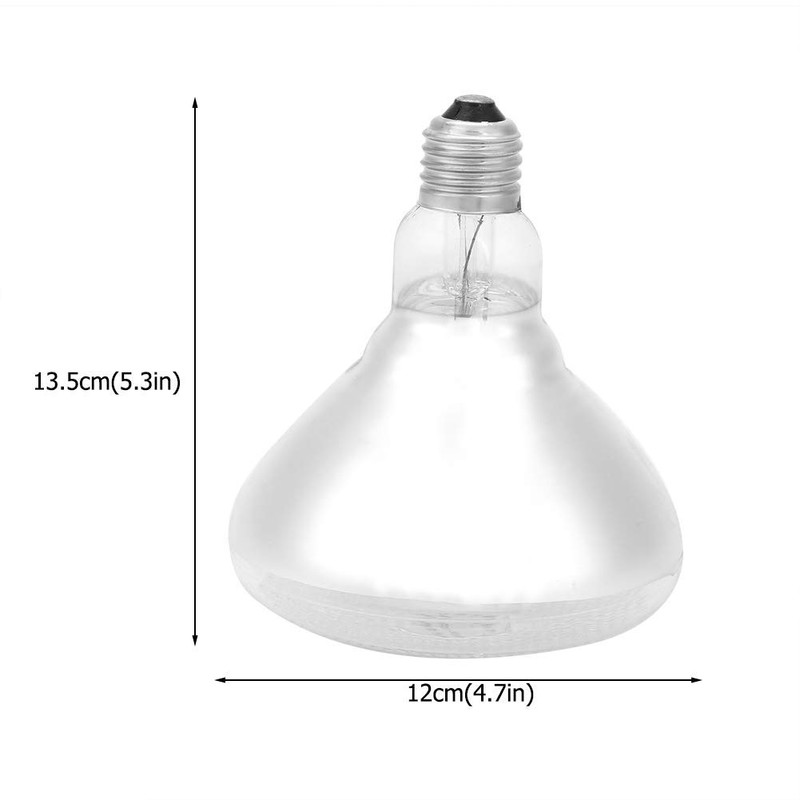Eboxer Livestock Heat Lamp,1Pc UVA UVB Full Spectrum Sunlight Lamp