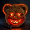 Pack 2 Mascaras Oso Y Conejo Con Luz Led Halloween