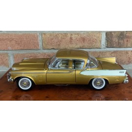 Yat Ming 1958 STUDEBAKER GOLDEN HAWK FEATURING WORKABLE WINDOWS, 24K GOLD PLATED COIN