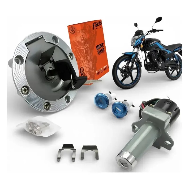 Switch Completo Kit Cerradura Italika Dt150 Sport Ii Ft180ts