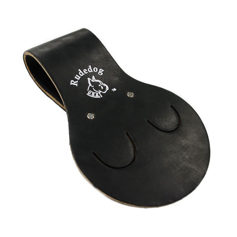 Spud Wrench Holder- Premium Black Leather - Rudedog USA #3005