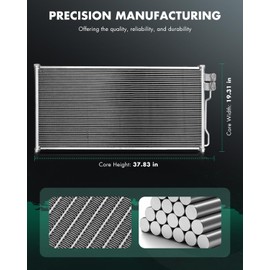 SCITOO 4879 Condenser Air Conditioning AC Condenser for ford for Expedition 1997-2004 4.6L 1997-2006 5.4L,for Lincoln for Blackwood 2002 5.4L,for Lincoln for Navigator 1998-2006 5.4L