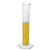 Sourcingmap Plastic Graduated Cylinder, 25ml Measuring Cylinder, Science Test Tube