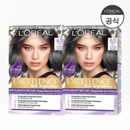 로레알파리 Excellence Ash Supreme 2 pcs. No. 7.17 / 엑셀랑스 애쉬 슈프림 2개 7.17호