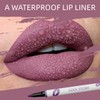 COOL STORY Matte Lip Liner Pencil - Waterproof, Non-Fading, Long-Lasting