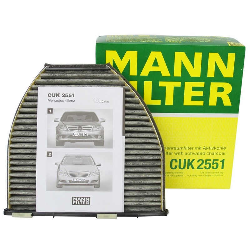 Mann+Hummel CUK2551 Cabin Air Filter
